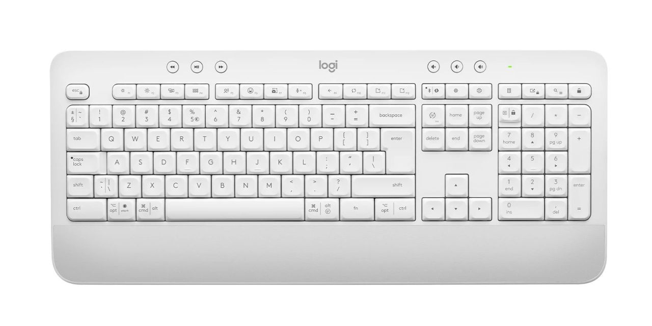 Logitech Signature MK650 Combo for Business Wireless Keyboard+Mouse Off-White UK