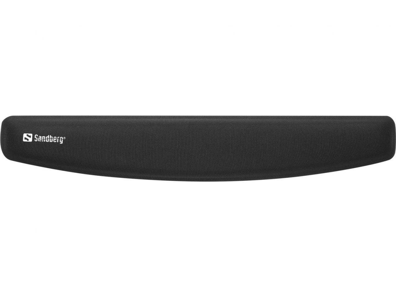 Sandberg Memory Foam Wrist Rest 48cm Black