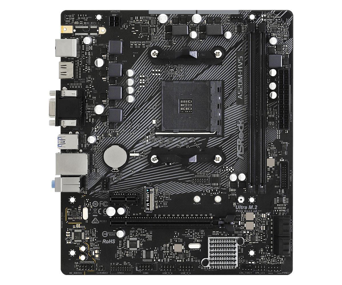 ASRock A520M-HVS