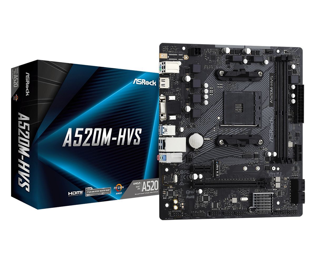 ASRock A520M-HVS