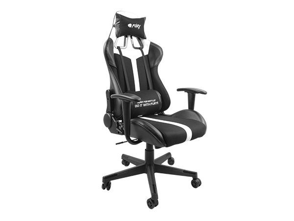 FURY Avenger XL Gaming Chair Black/White