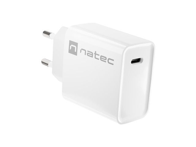 natec Ribera Wall Charger White