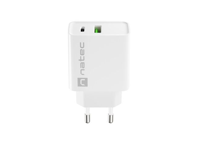 natec Ribera Wall Charger White