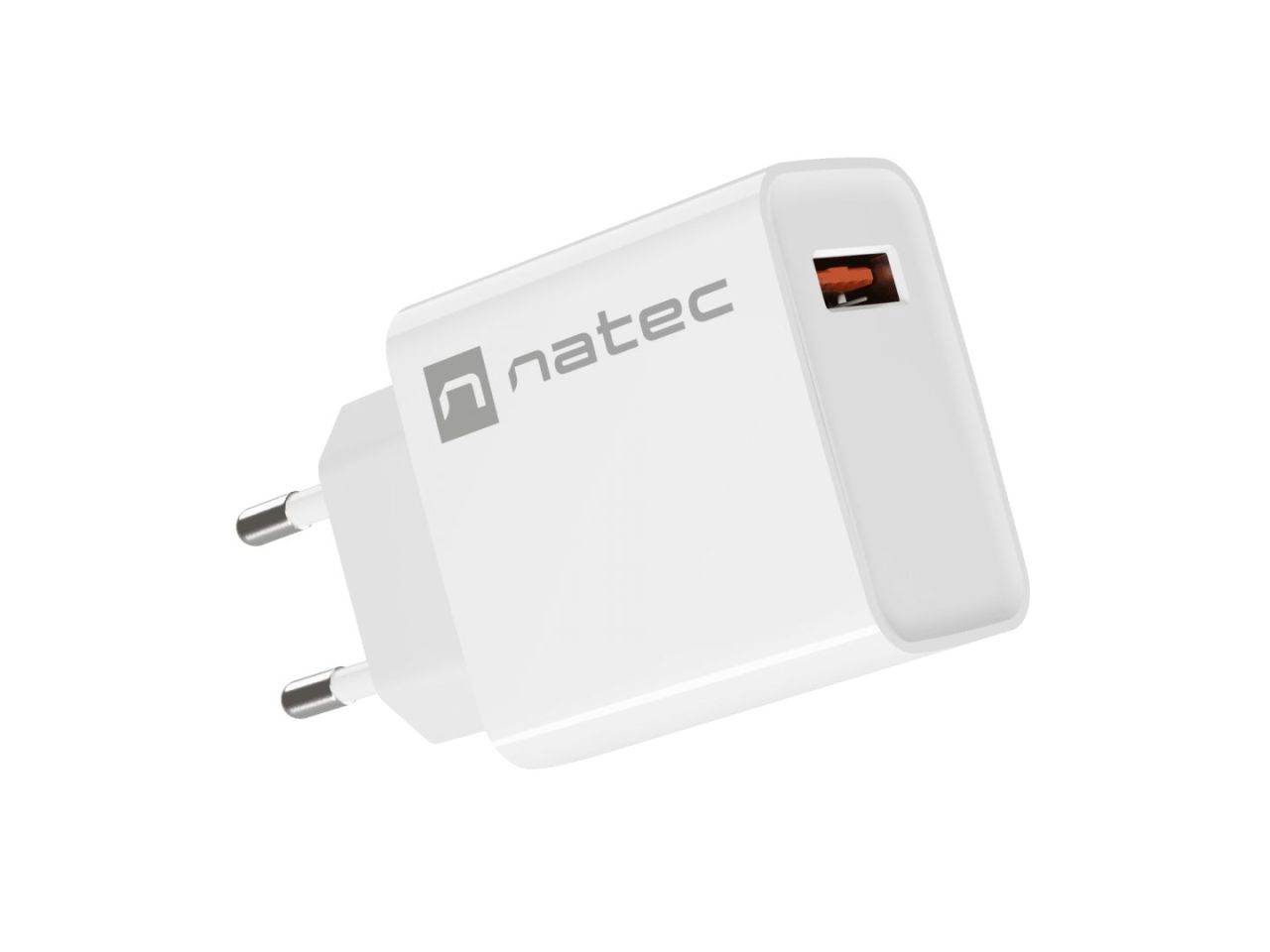 natec Ribera Wall Charger White