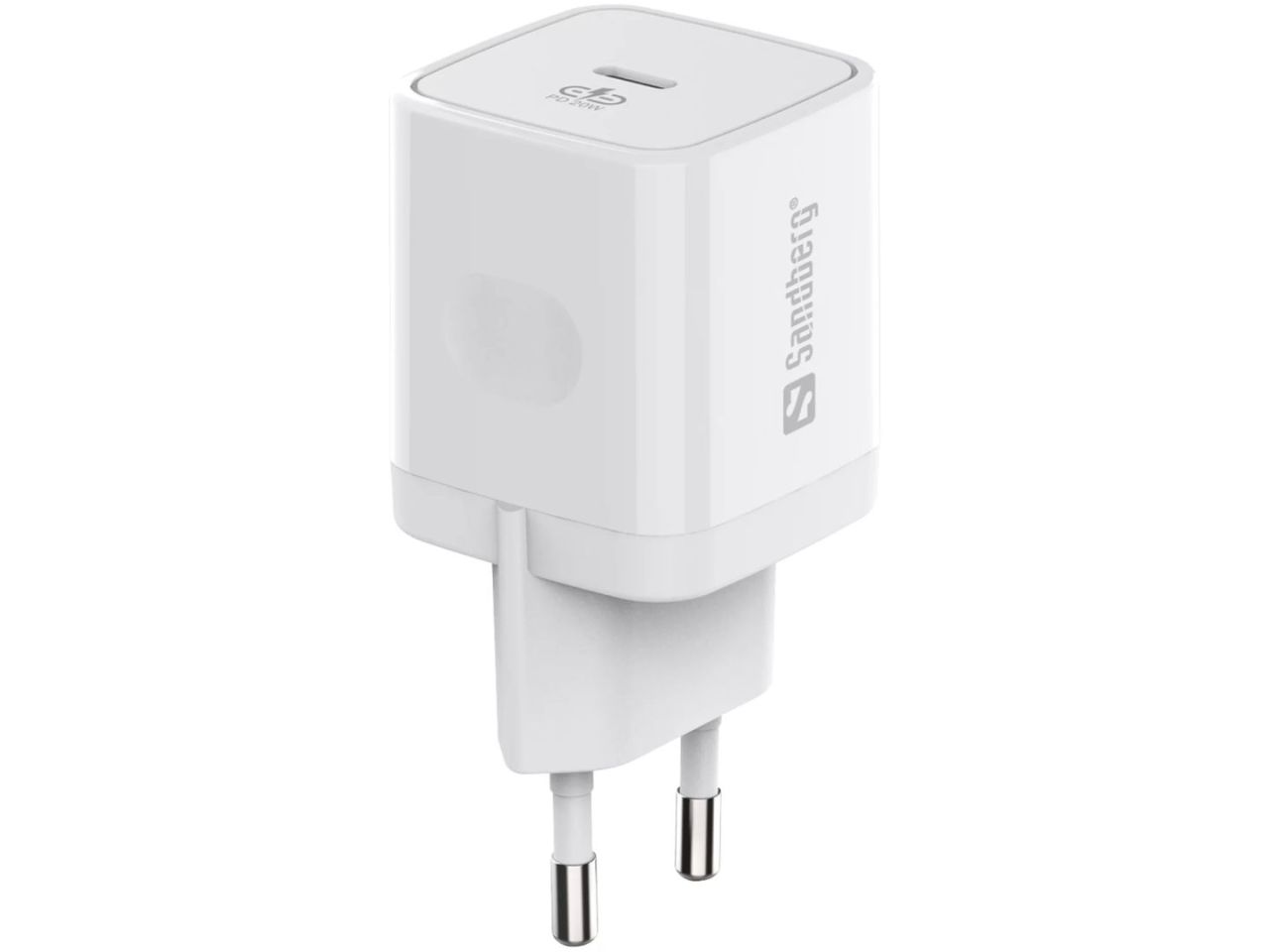 Sandberg USB-C AC Charger PD20W SAVER White