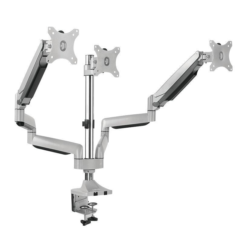 Logilink BP0052 Triple Alumium Monitor Desk Mount Tilt Silver