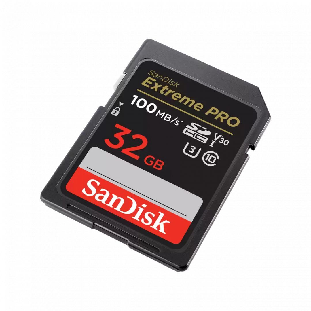 Sandisk 32GB SDHC Extreme Pro Class 10 U3 V30