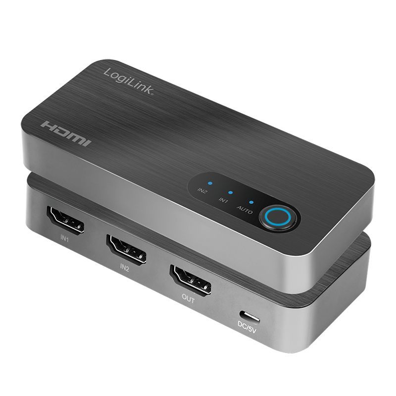 Logilink HDMI switch 2x1-Port 8K/60Hz