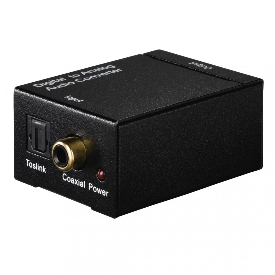 Hama Audio Converter AC80 Digitális-Analóg (DAC) Black