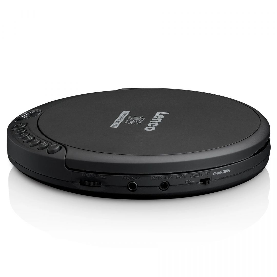 Lenco CD-200 Portable CD-Player with Anti-shock Black