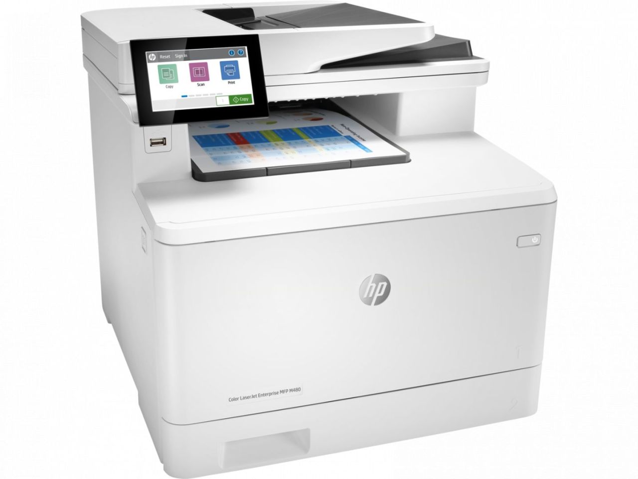 HP Color LaserJet Enterprise M480f Lézernyomtató/Másoló/Scanner/Fax