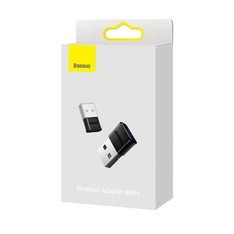 Baseus BA04 mini Bluetooth 5.0 USB Adapter Black