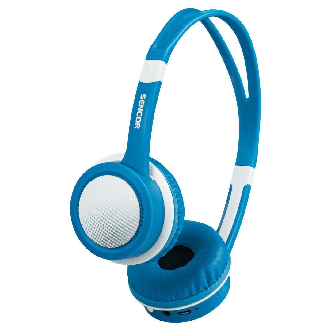 Sencor SEP 702BT Bluetooth Headset for Kids Blue/White