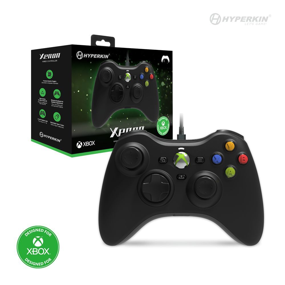 HYPERKIN Xenon Wired USB Gamepad Black