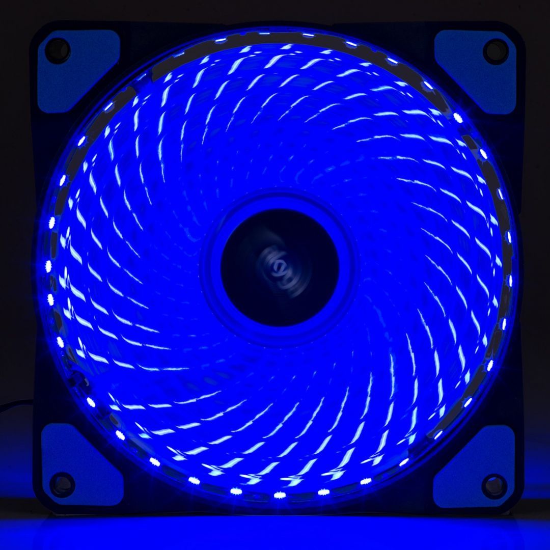 Akyga AW-12E-BL System Fan 12cm Blue LED