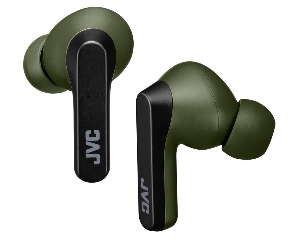 JVC HA-A9TG TWS Bluetooth Headset Military Green