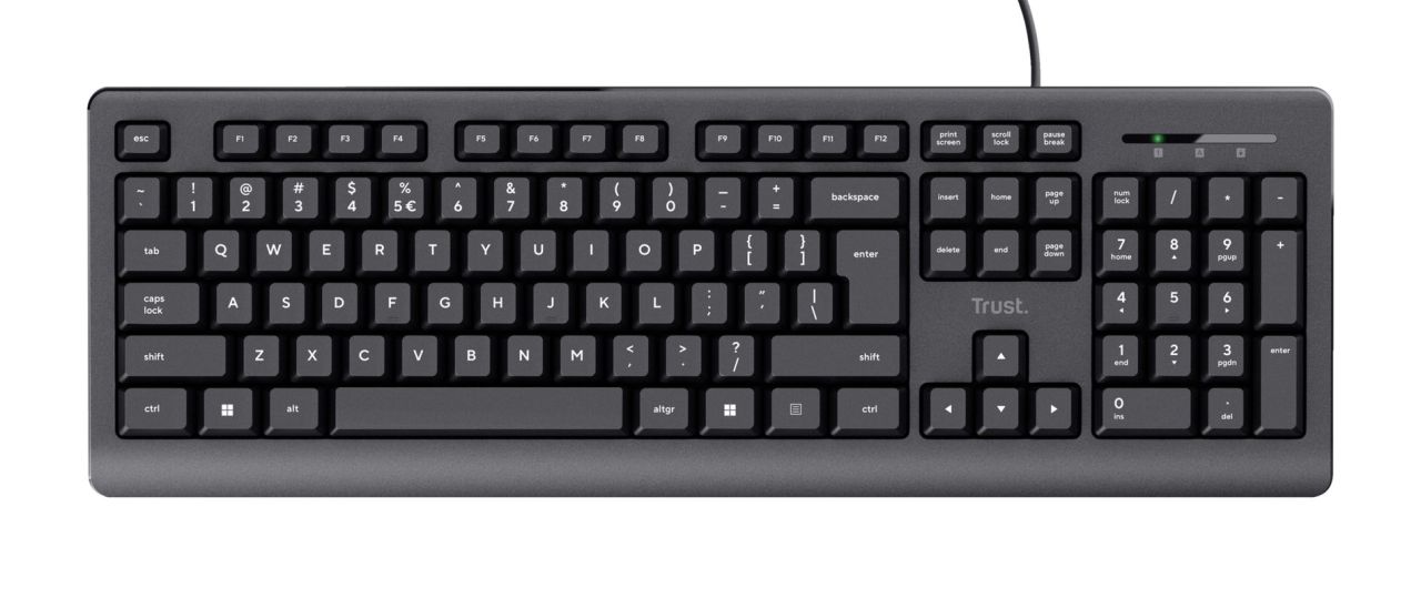 Trust Primo Keyboard Black US