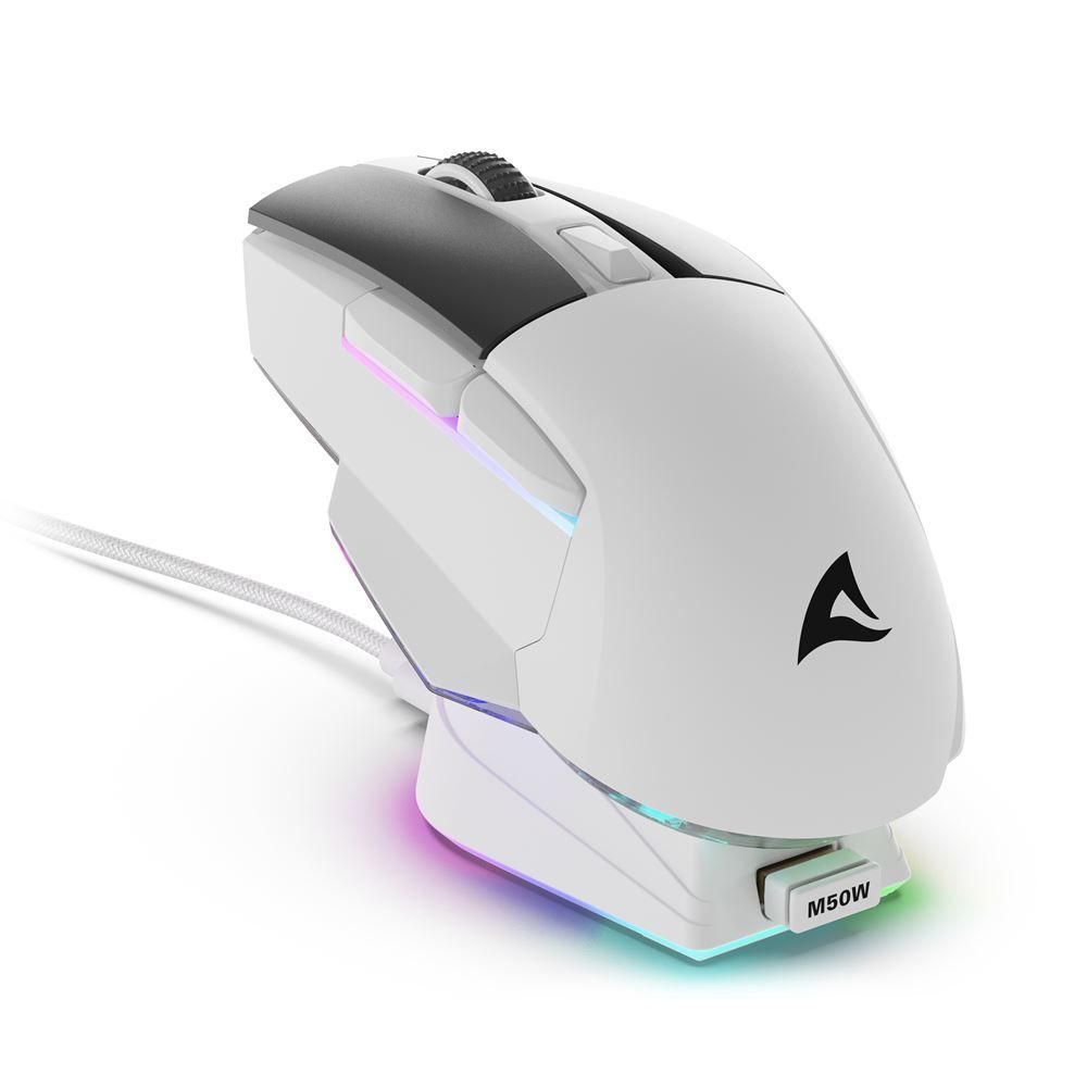 Sharkoon Skiller SGM50W RGB Wireless Gaming Mouse White