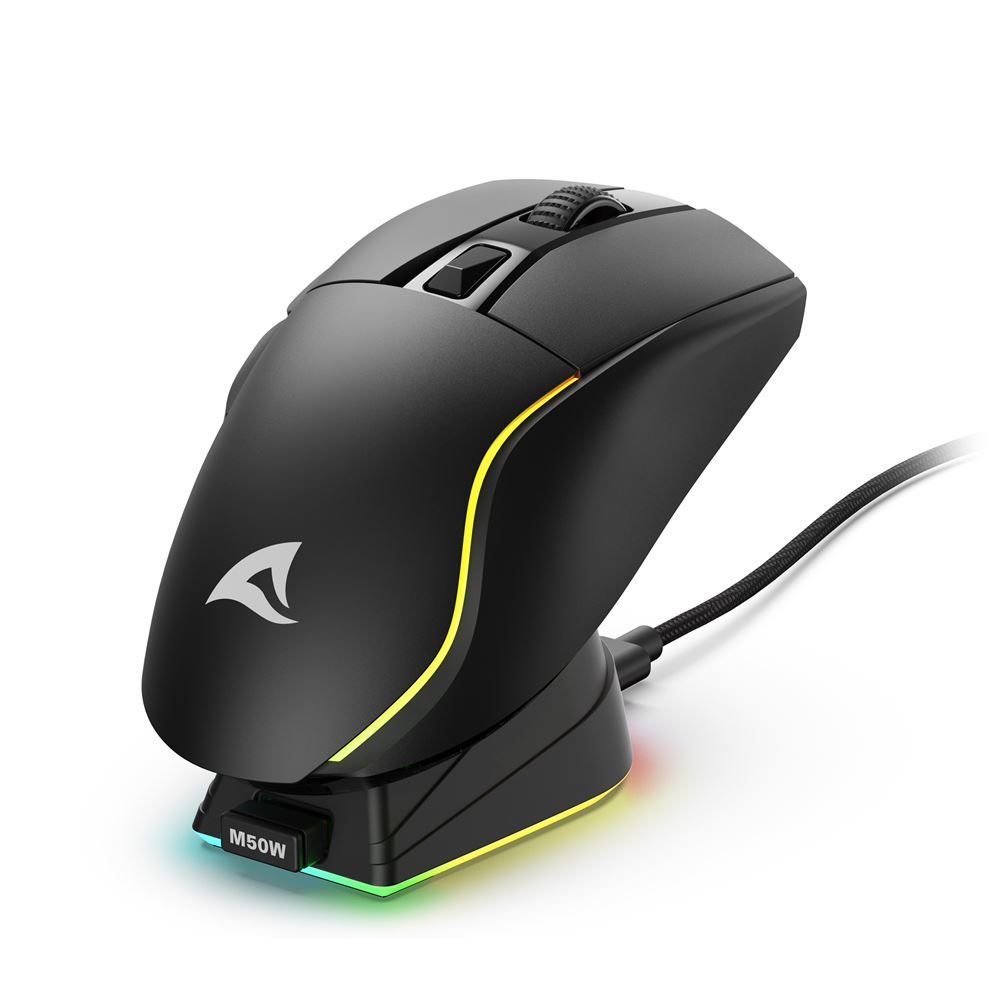 Sharkoon Skiller SGM50W RGB Wireless Gaming Mouse Black