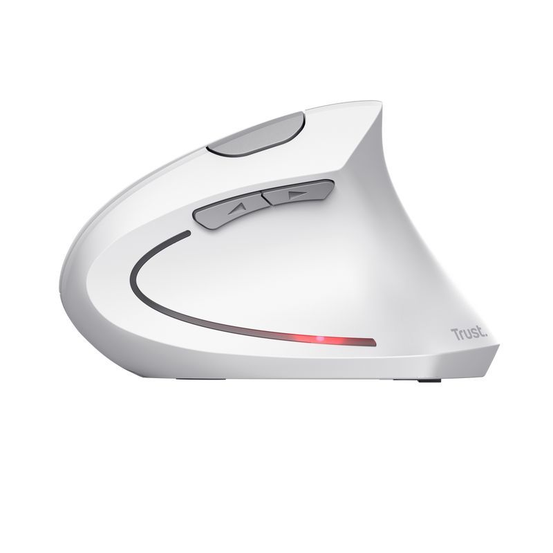 Trust Verto Vertical Ergonomic Mouse White