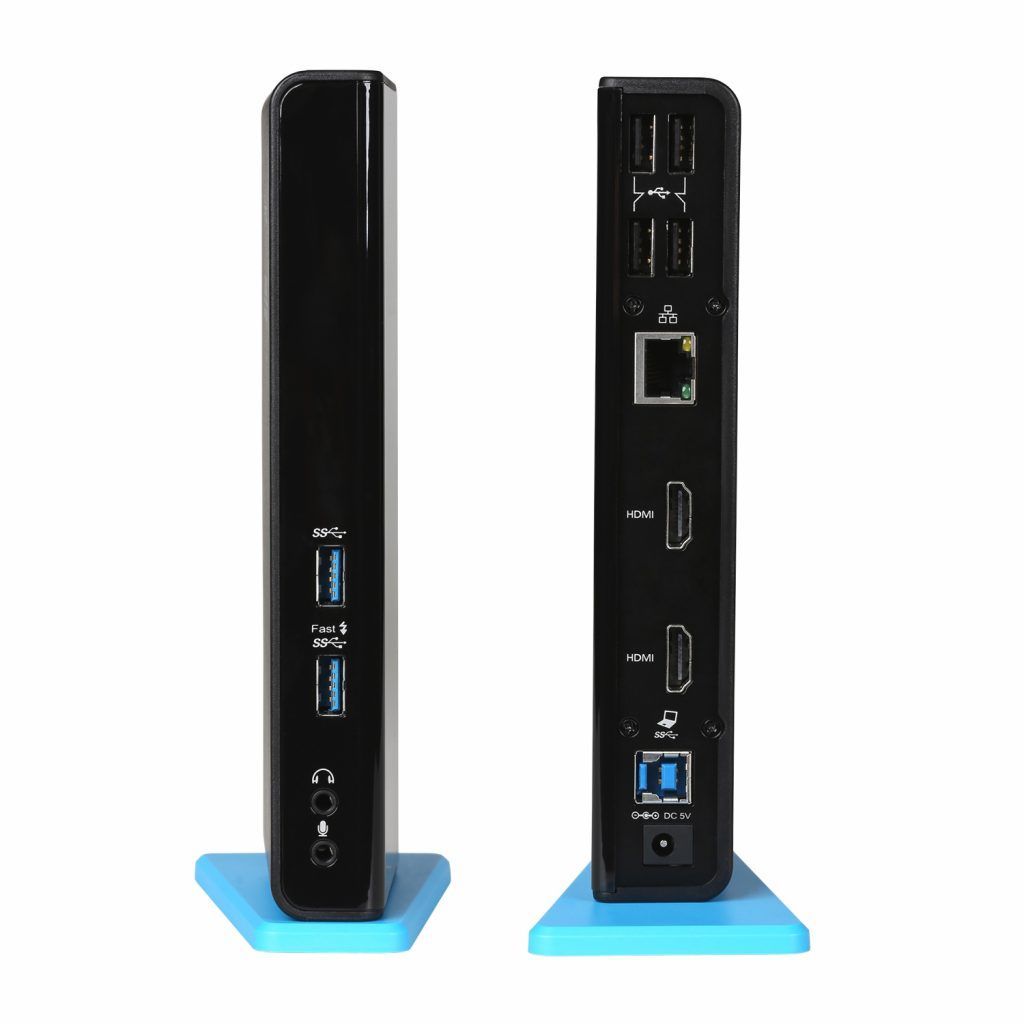 I-TEC USB 3.0/USB-C Dual HDMI Docking Station Black