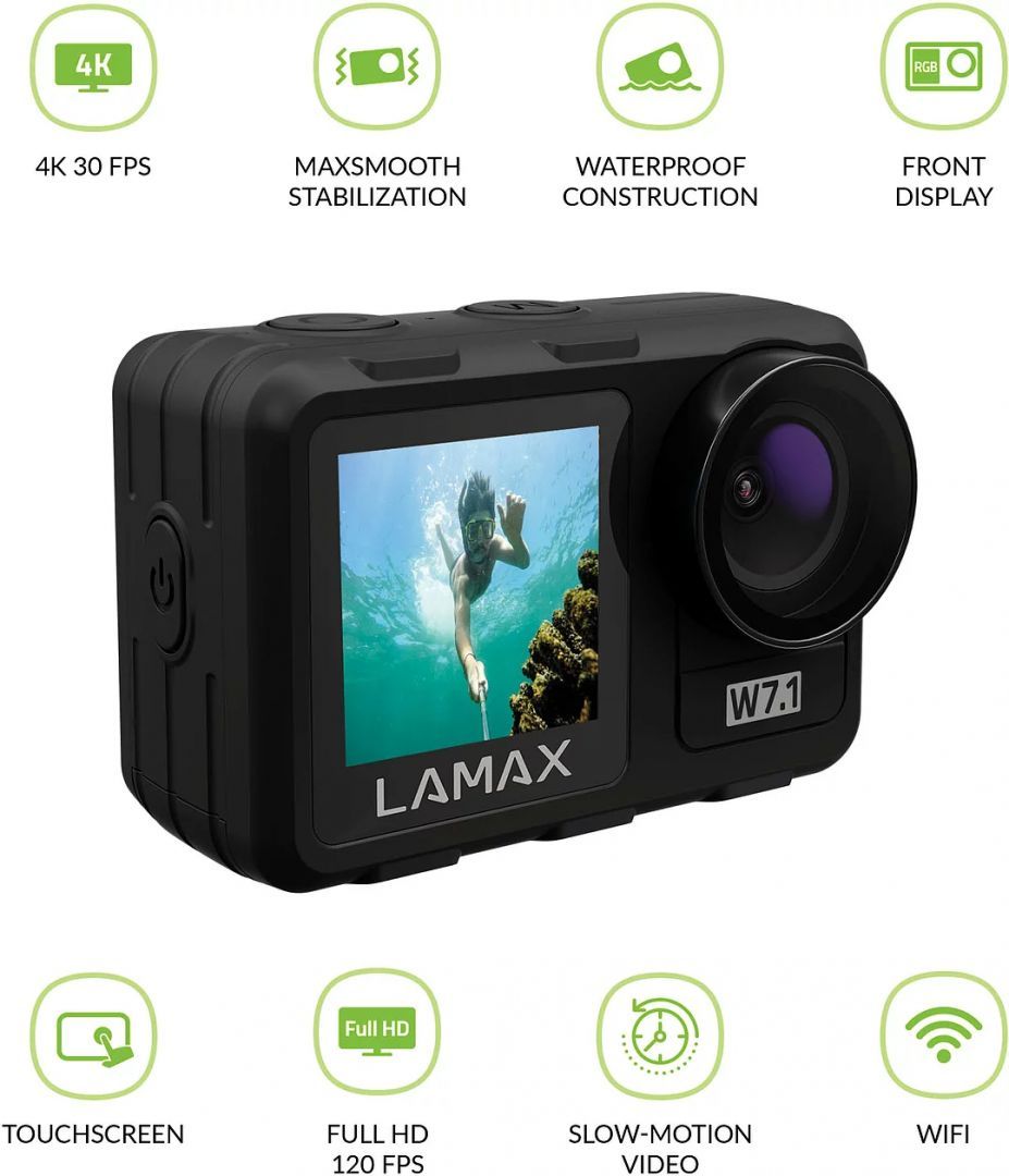 Lamax W7.1 Action camera Black