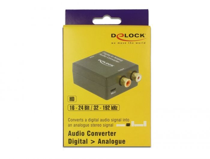 DeLock Audio Converter Digital > Analogue HD