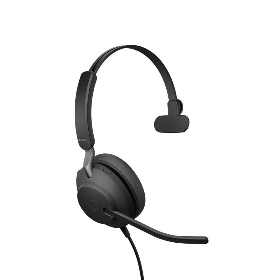 Jabra Evolve2 40 UC Mono Headset Black