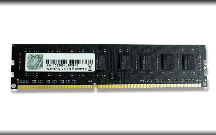 G.SKILL 4GB DDR3 1600MHz