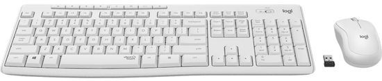 Logitech MK295 Silent Wireless Combo White US