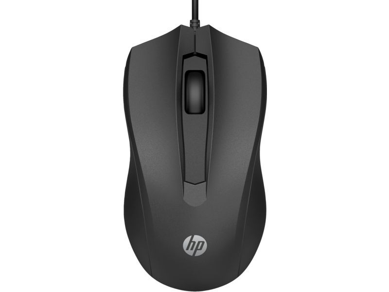 HP 105 Wired Mouse Black