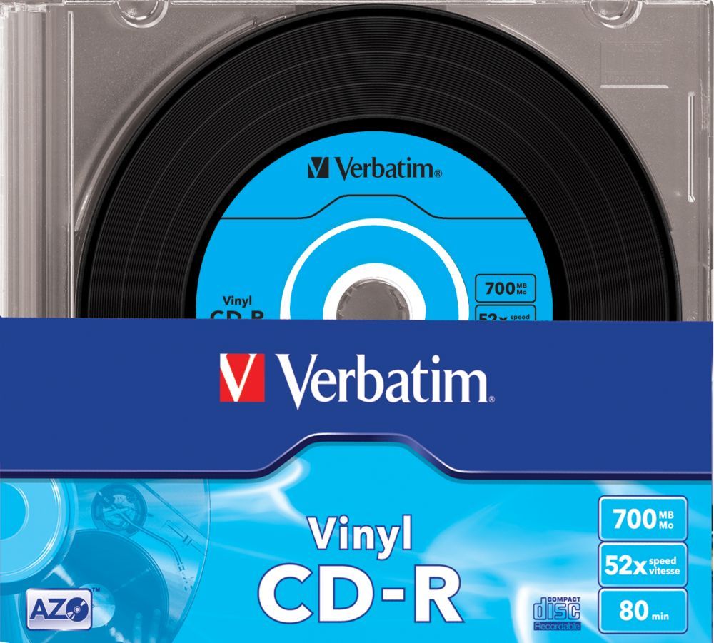 Verbatim CD-R 80 52x Slim tok 10db-os (10-es címke)