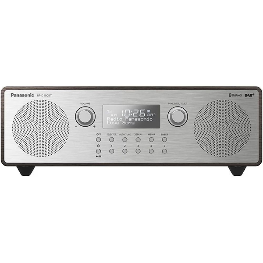 Panasonic RF-D100BTEGT Bluetooth Radio Brown