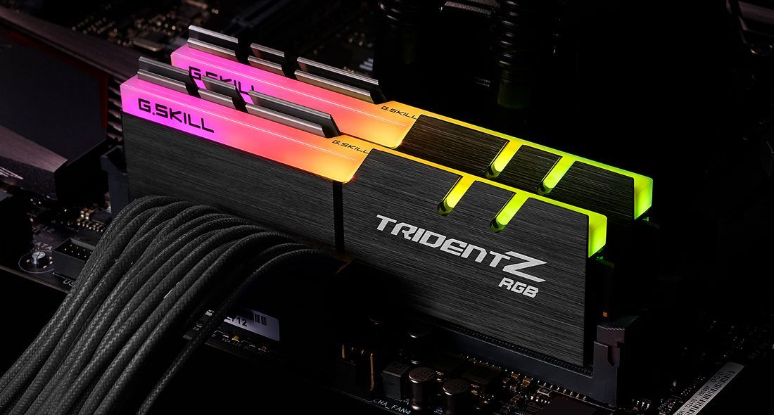 G.SKILL 16GB DDR4 3600MHz Kit(2x8GB) TridentZ RGB G.SKILL 16GB DDR4 3600MHz Kit(2x8GB) TridentZ RGB