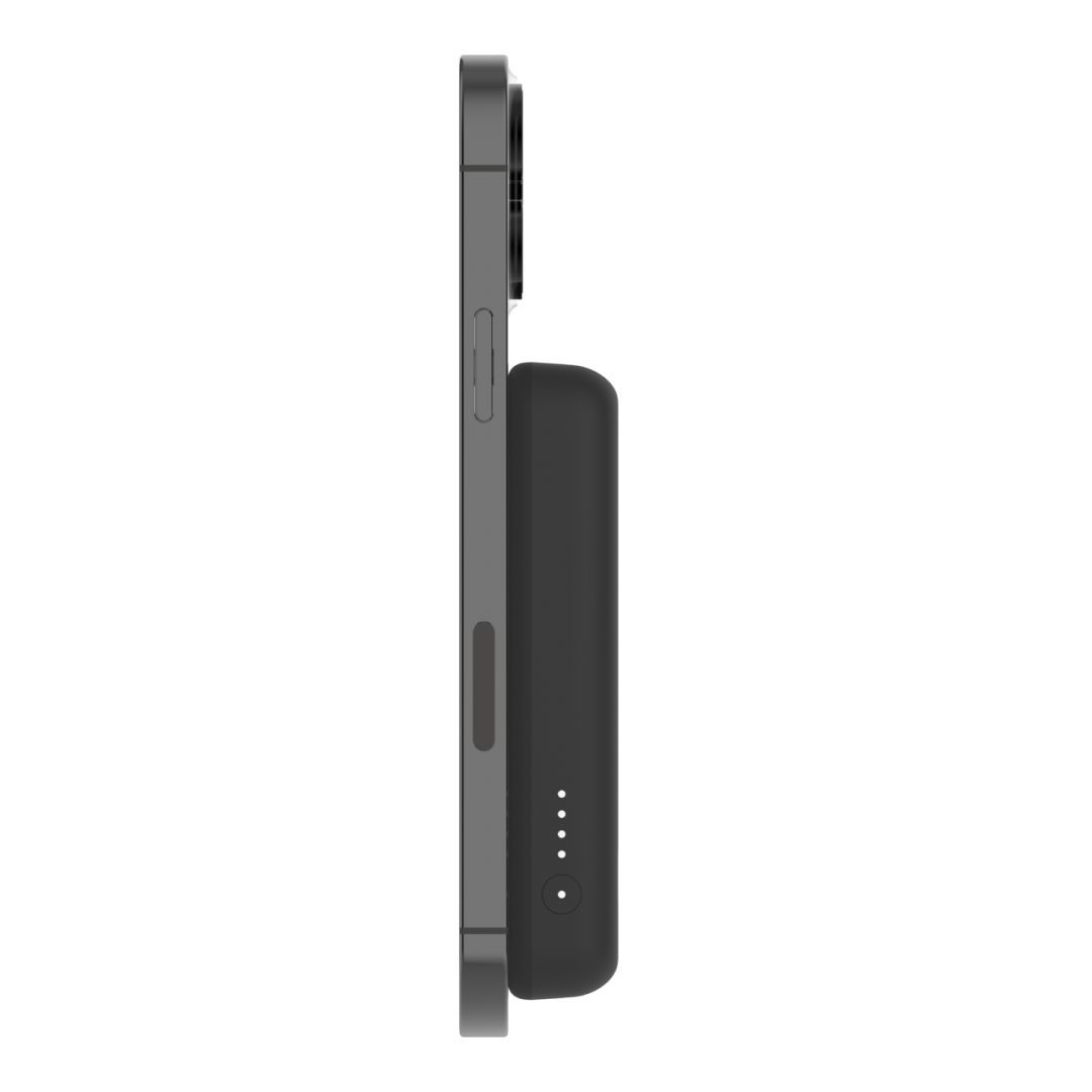 Belkin BPD004BTBK BoostCharge Magnetic Wireless Power Bank 5K + Stand Black