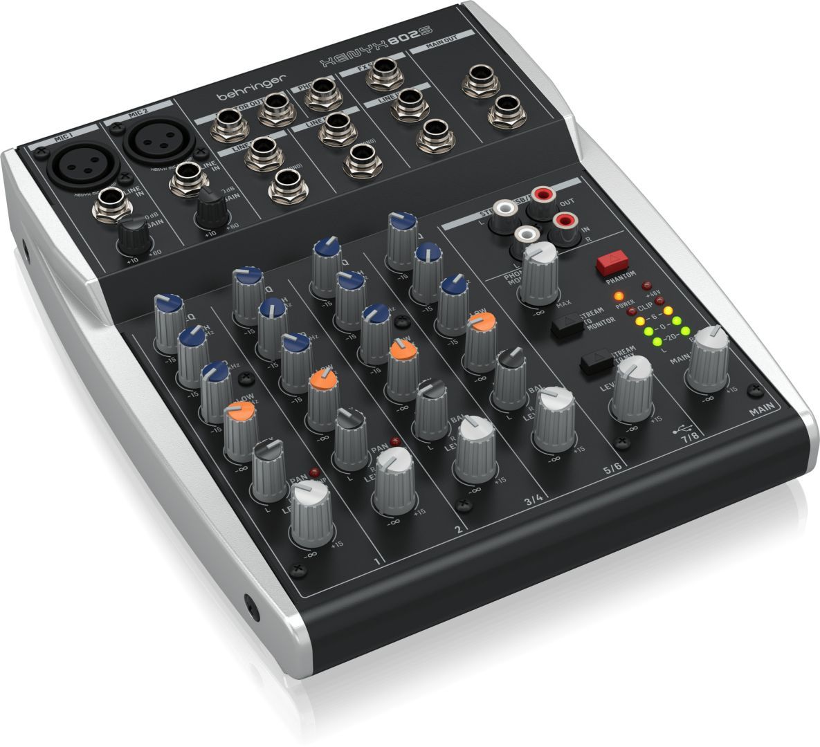 Behringer XENYX 802S Keverőpult Silver/Grey