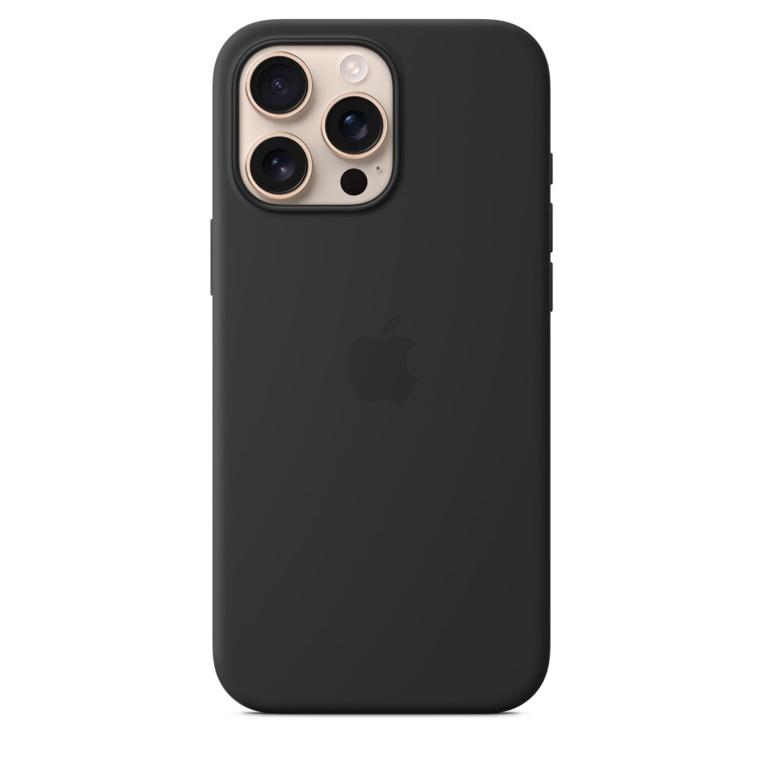 Apple iPhone 16 Pro Max Silicone Case with MagSafe Black