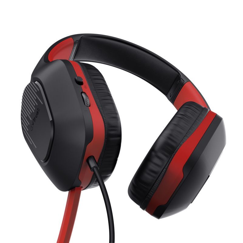 Trust GXT415 Zirox Lightweight Gaming Headset for Switch Black/Red