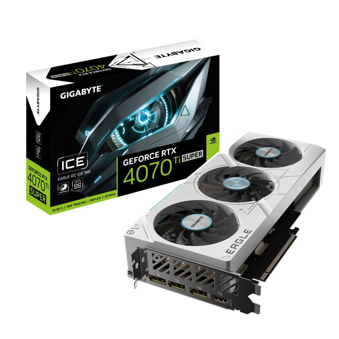 Gigabyte RTX4070 TI SUPER EAGLE OC ICE 16G