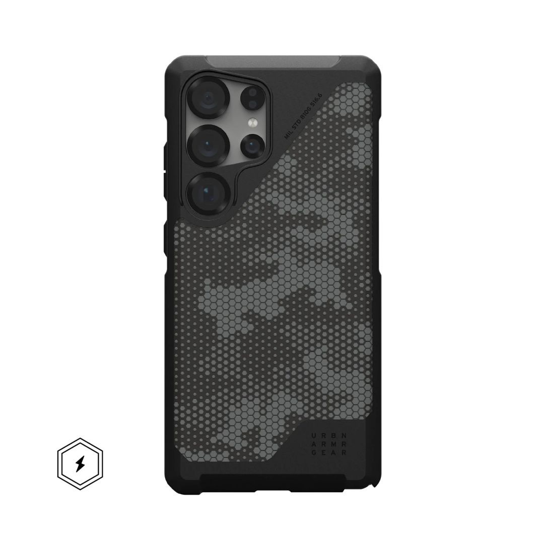 UAG Metropolis LT w/Magnet Samsung Galaxy S 2025 Ultra Micro Hex Camo Graphite