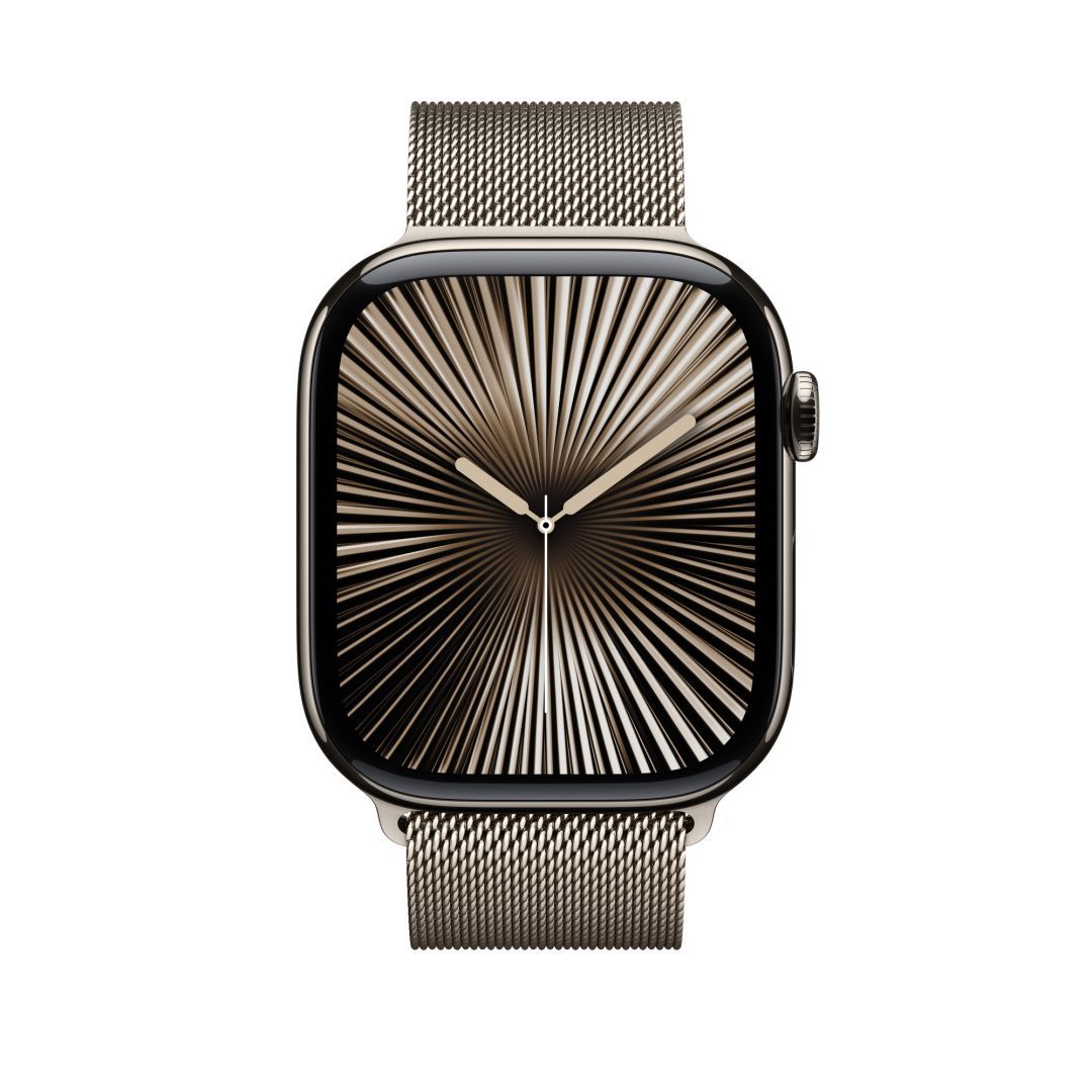 Apple Watch 46mm Milanese Loop Natural M/L