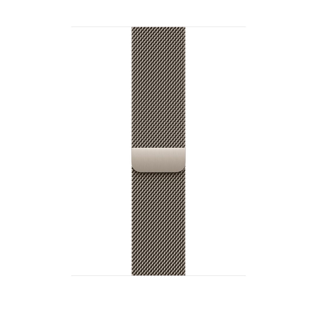 Apple Watch 46mm Milanese Loop Natural M/L