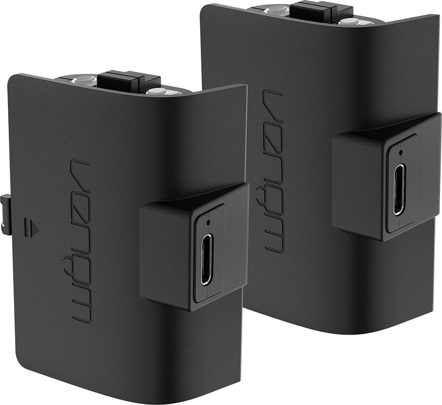 Venom VS2882 Twin Rechargeable Battery Packs for XBOX Black