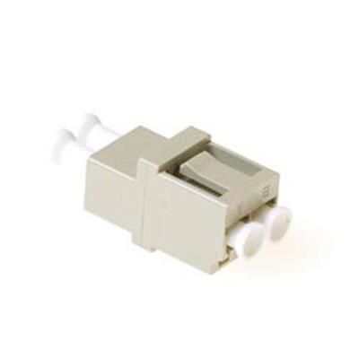 ACT Fiber optic LC duplex adapter multimode square