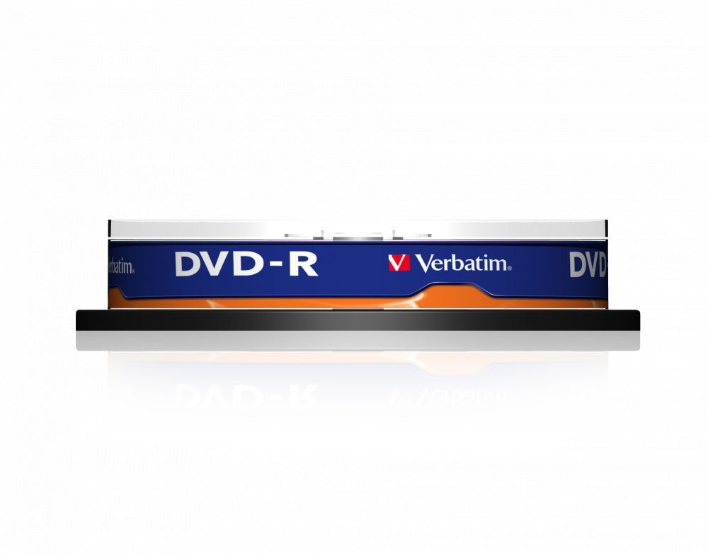 Verbatim DVD-R 4,7Gb 16x Hengeres 10db/csomag (10-ös címke)