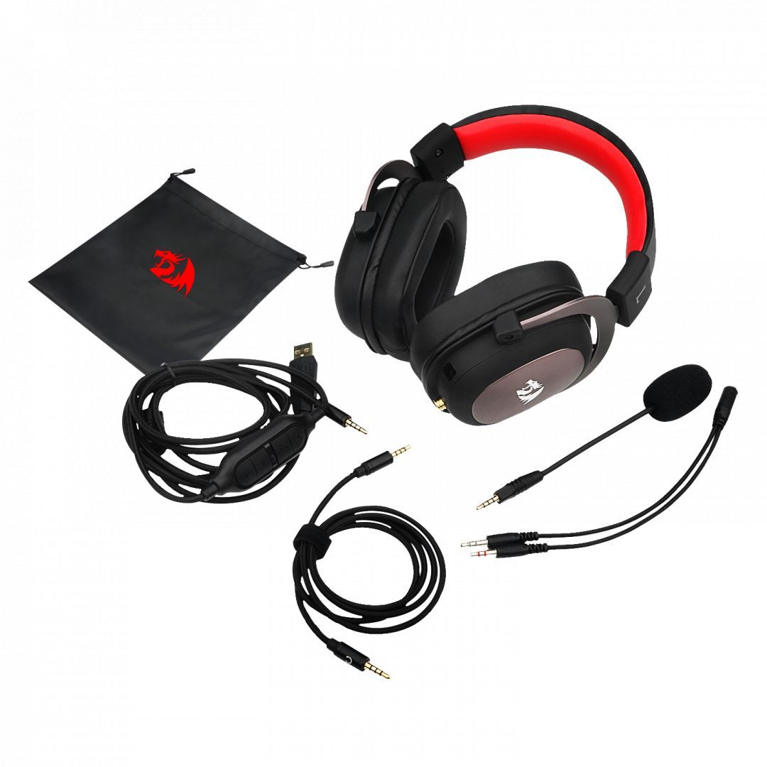 Redragon Zeus 7.1 Gaming Headset Black/Red