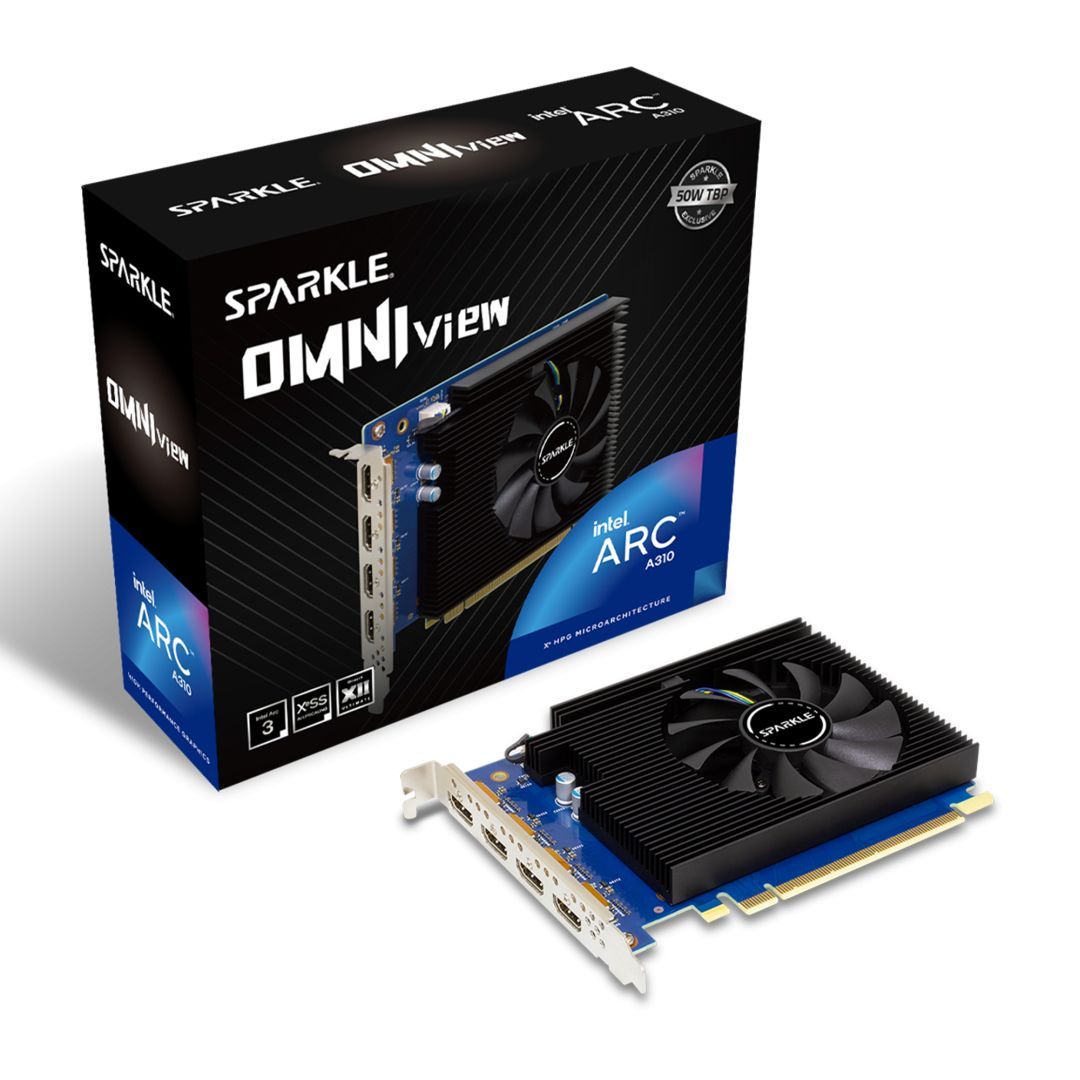 Sparkle Intel Arc A310 4GB DDR6 Omni View