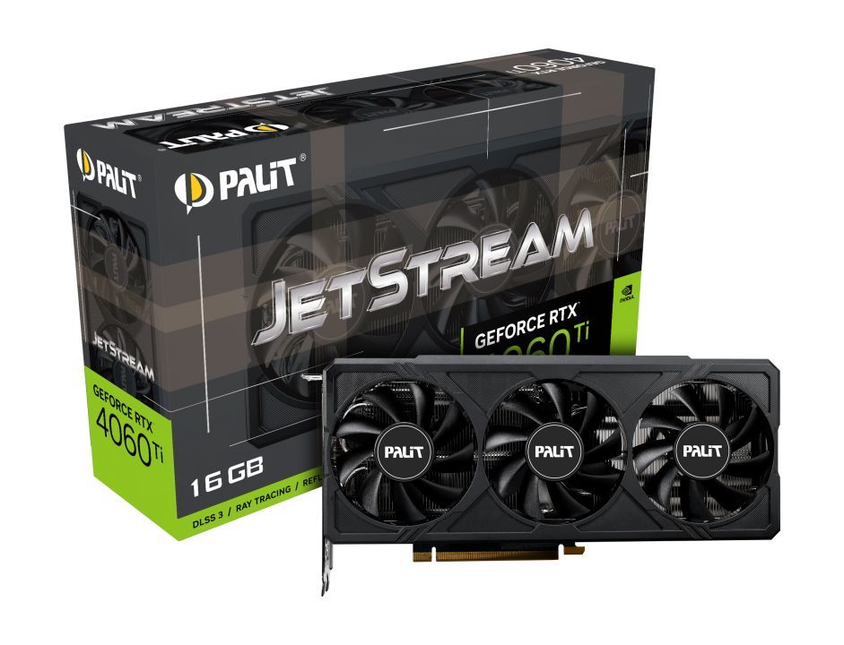 Palit GeForce RTX4060 Ti 16GB DDR6 JetStream