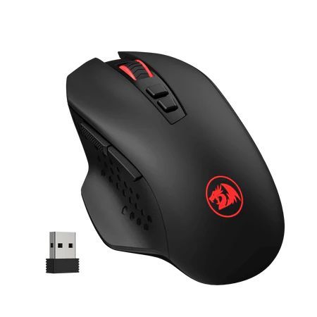 Redragon M656 Gainer Wireless Gaming Mouse Black/Red