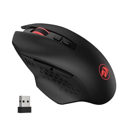 Redragon M656 Gainer Wireless Gaming Mouse Black/Red